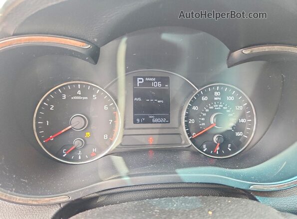 3KPFK4A70HE006441 2017 KIA FORTE Burgundy უკანა სავარძლების ხედი