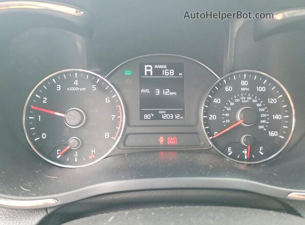 3KPFK4A70HE047734 2017 KIA FORTE Blue Սարքավորումների վահանակի տեսք