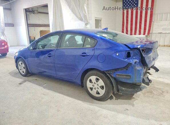 3KPFK4A70HE047734 2017 KIA FORTE Blue Հետևի ձախ