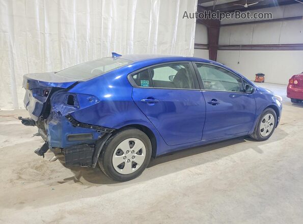 3KPFK4A70HE047734 2017 KIA FORTE Blue Հետևի աջ