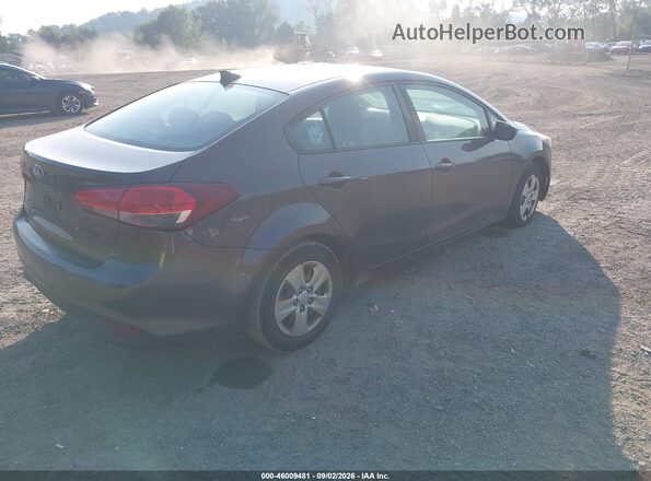 3KPFK4A71JE185093 2018 KIA FORTE Brown Tył prawy