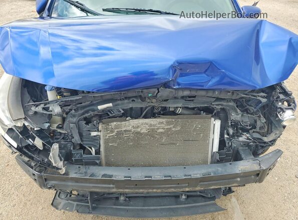 3KPFK4A74HE089873 2017 KIA FORTE Blue Вид задньої частини салону