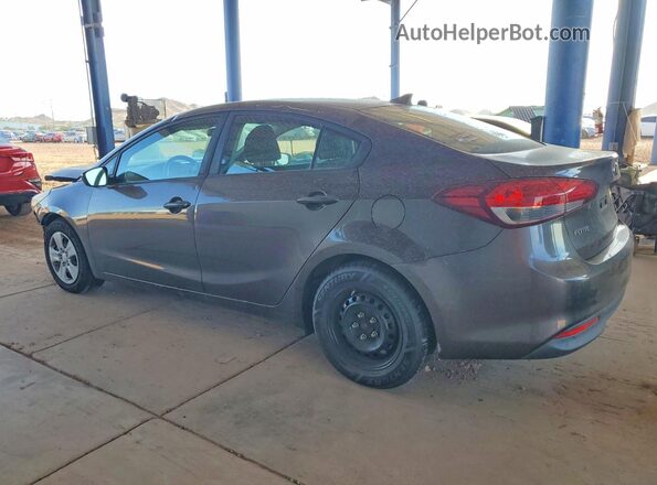 3KPFK4A74HE090411 2017 KIA FORTE Gray უკანა მარცხენა