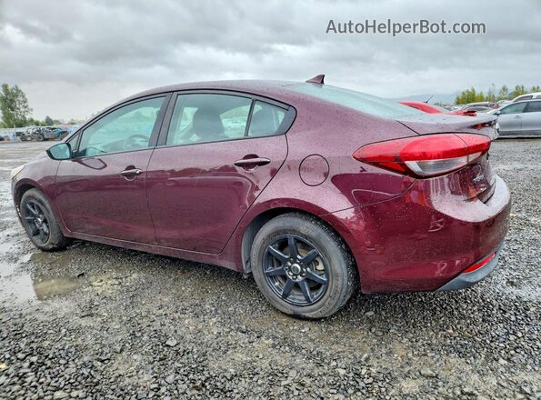 3KPFK4A75HE031867 2017 KIA FORTE Фиолетовый Задняя левая четверть
