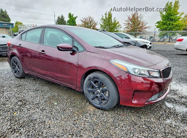 3KPFK4A75HE031867 2017 KIA FORTE Фиолетовый Передняя правая четверть