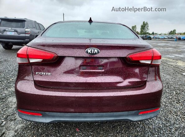 3KPFK4A75HE031867 2017 KIA FORTE Фиолетовый Вид сзади