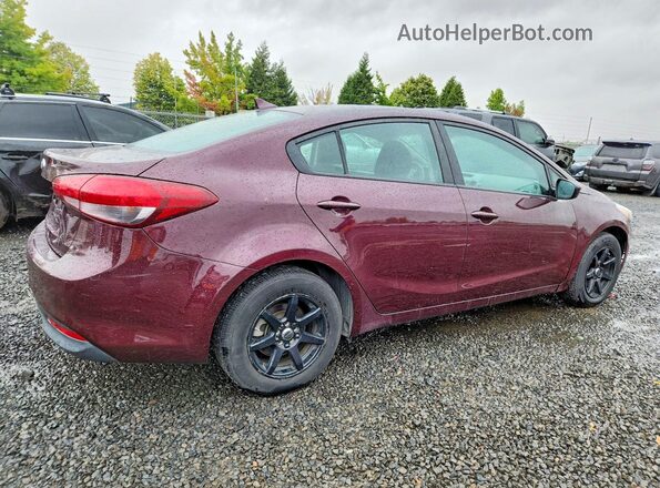 3KPFK4A75HE031867 2017 KIA FORTE Фиолетовый Задняя правая четверть