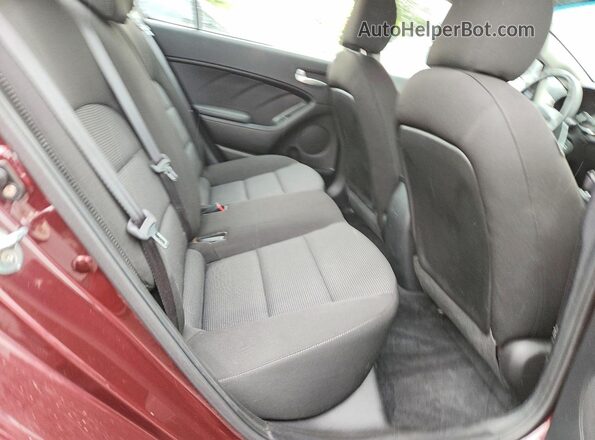 3KPFK4A75HE031867 2017 KIA FORTE Фиолетовый Вид задних сидений