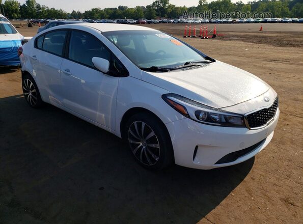3KPFK4A75HE083001 2017 KIA FORTE White წინა მარჯვენა