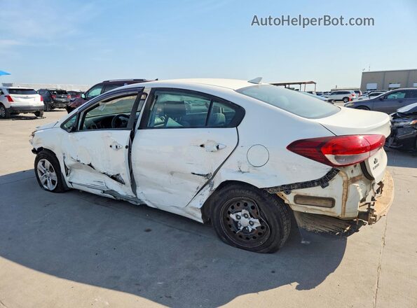 3KPFK4A75HE157775 2017 KIA FORTE White Rear left
