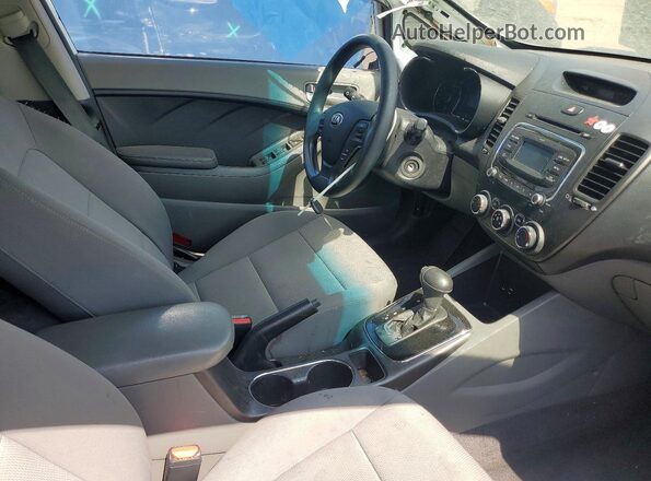 3KPFK4A75HE157775 2017 KIA FORTE White Front interior view