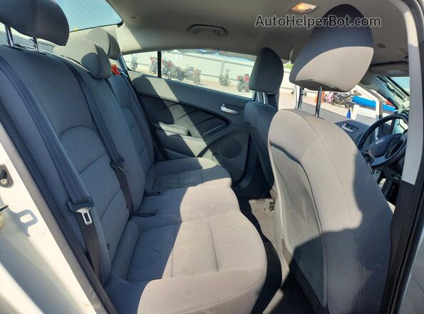 3KPFK4A75HE157775 2017 KIA FORTE White Rear seats view