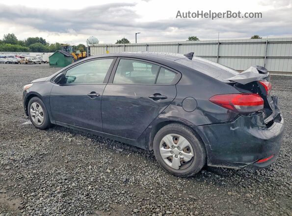 3KPFK4A76HE063372 2017 KIA FORTE Black Tył lewy