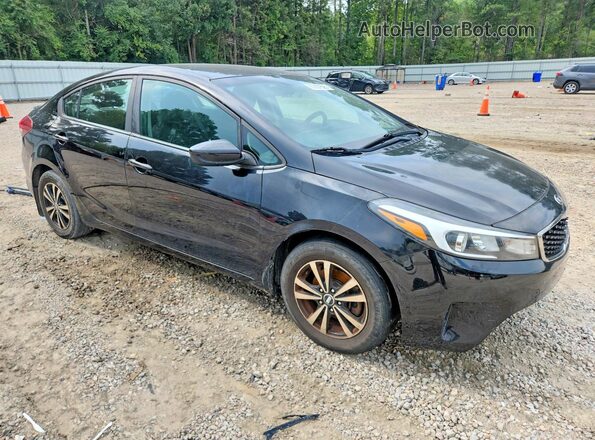 3KPFK4A78HE016652 2017 KIA FORTE Black წინა მარჯვენა