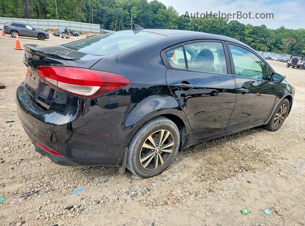 3KPFK4A78HE016652 2017 KIA FORTE Black უკანა მარჯვენა