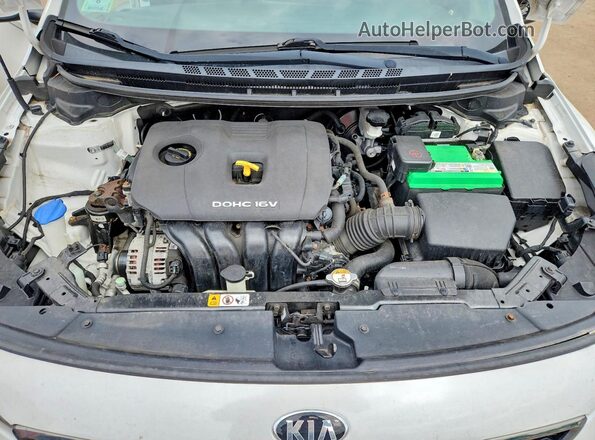 3KPFL4A75HE018680 2017 KIA FORTE White Սալոնի հետևի տեսք