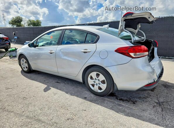 3KPFL4A77JE284594 2018 KIA FORTE Silver Tył lewy