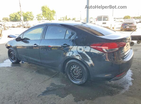 3KPFL4A78HE059420 2017 KIA FORTE Black უკანა მარცხენა