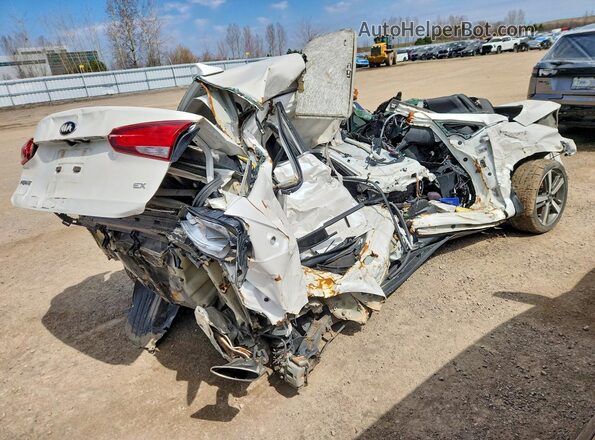3KPFL4A81JE209902 2018 KIA FORTE White Задня права чверть