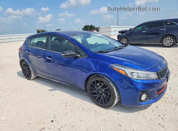 3KPFN5A39HE064459 2017 KIA FORTE Blue წინა მარჯვენა