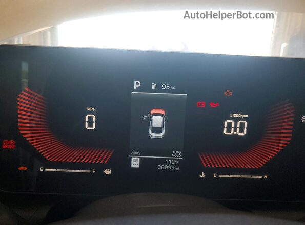 3KPFT4DE2SE058698 2025 KIA K4 Белый Вид щитка приборов