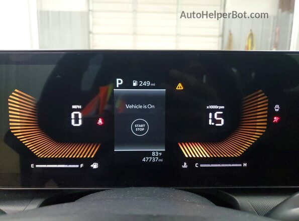 3KPFT4DE3SE019683 2025 KIA K4 Gray ხელსაწყოთა პანელის ხედი