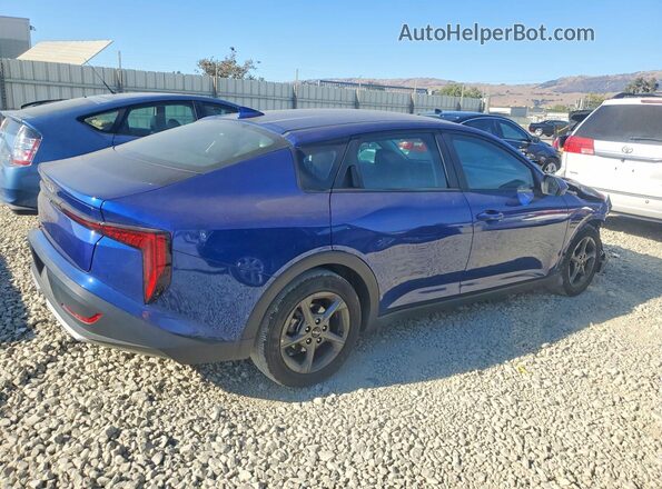 3KPFT4DE4SE062526 2025 KIA K4 Blue Задня права чверть