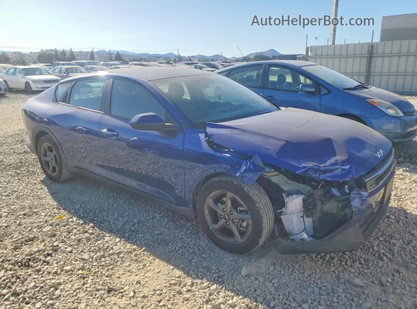 3KPFT4DE4SE062526 2025 KIA K4 Blue Передня права чверть