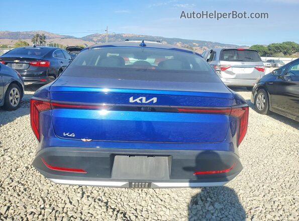 3KPFT4DE4SE062526 2025 KIA K4 Blue Вид ззаду