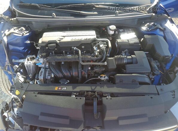 3KPFT4DE4SE062526 2025 KIA K4 Blue Вид задньої частини салону