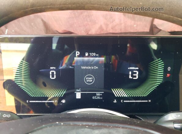 3KPFT4DE7SE219191 2025 KIA K4 Серый Вид щитка приборов