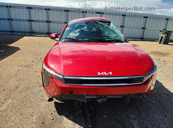 3KPFT4DE8SE094119 2025 KIA K4 Red Widok z przodu