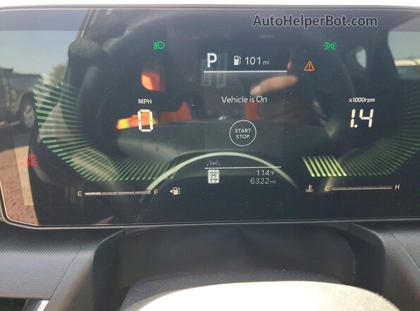 3KPFT4DE8SE115504 2025 KIA K4 Black Widok zestawu wskaźników