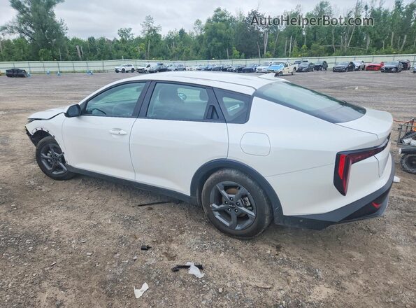 3KPFT4DE9SE024029 2025 KIA K4 White უკანა მარცხენა