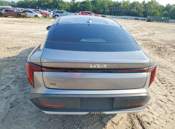 3KPFT4DEXSE024847 2025 KIA K4 Gray Rear view