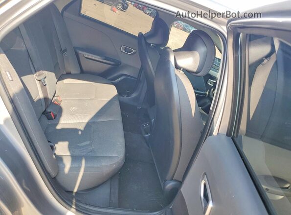 3KPFT4DEXSE024847 2025 KIA K4 Gray Rear seats view