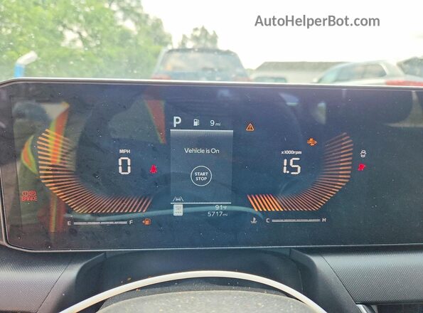 3KPFT4DEXSE179740 2025 KIA K4 Black ხელსაწყოთა პანელის ხედი