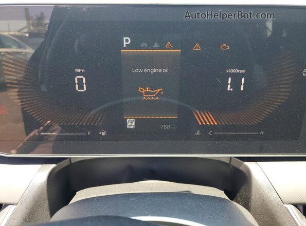 3KPFX5DE1TE337054 2026 KIA K4 Black Instrument cluster view