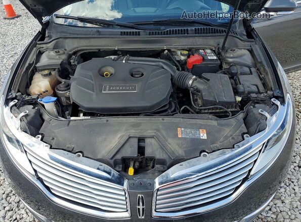 3LN6L2G91GR613591 2016 LINCOLN MKZ Gray Vista interior trasera