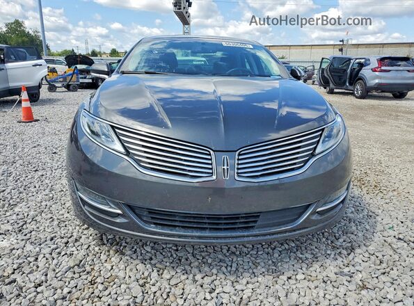 3LN6L2G91GR613591 2016 LINCOLN MKZ Gray Vista frontal