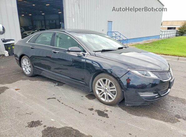 3LN6L2J92GR604116 2016 LINCOLN MKZ Black Передня права чверть