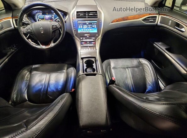 3LN6L2J94GR618552 2016 LINCOLN MKZ Silver Вид панелі приладів