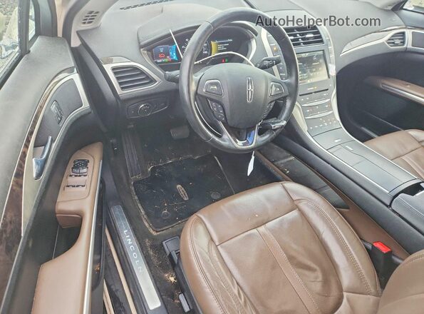 3LN6L2LU3GR630371 2016 LINCOLN MKZ White Widok deski rozdzielczej