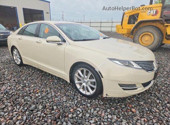 3LN6L2LU3GR630371 2016 LINCOLN MKZ White Przód prawy