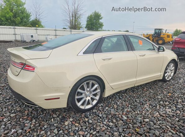 3LN6L2LU3GR630371 2016 LINCOLN MKZ White Tył prawy