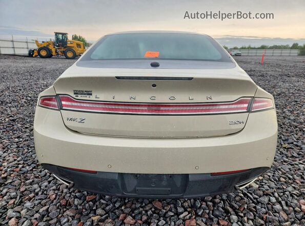 3LN6L2LU3GR630371 2016 LINCOLN MKZ White Widok z tyłu