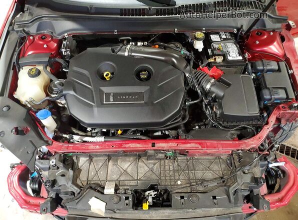 3LN6L5B99LR616726 2020 LINCOLN MKZ Red უკანა სალონის ხედი