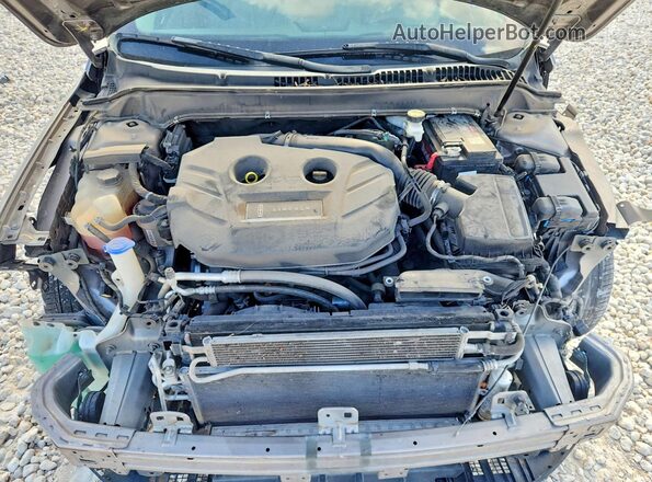 3LN6L5C99JR621193 2018 LINCOLN MKZ Золотой Вид задней части салона