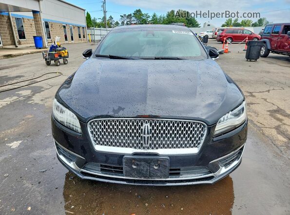 3LN6L5F95HR602162 2017 LINCOLN MKZ Black Widok z przodu