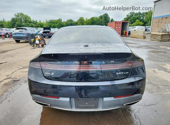 3LN6L5F95HR602162 2017 LINCOLN MKZ Black Widok z tyłu